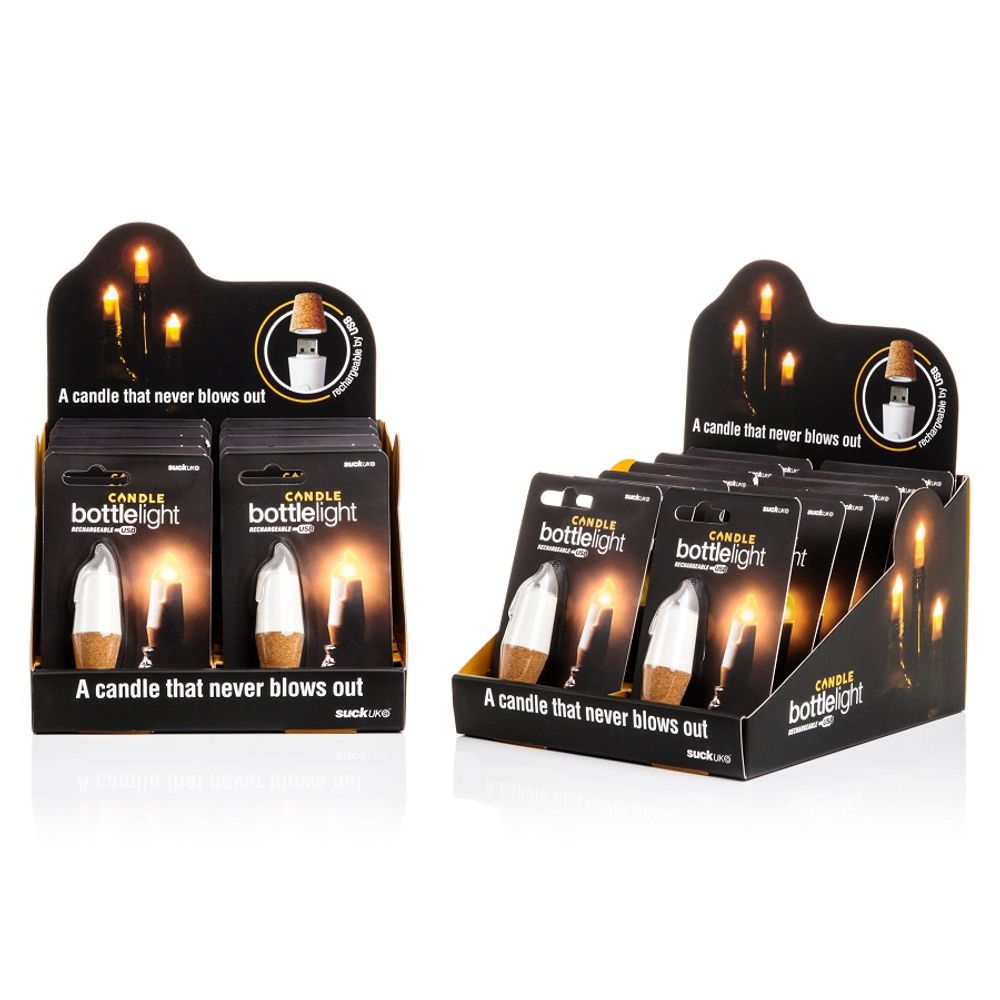 Пробка для бутылки Bottlelight с подсветкой и USB