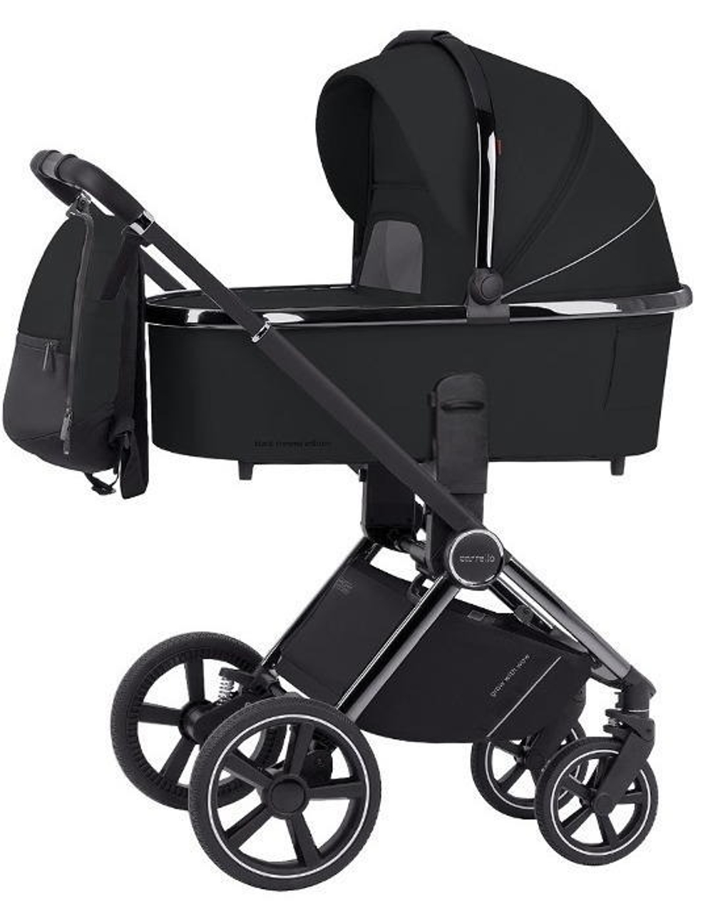 Carrello Коляска 2 в 1 Ultimo Sable Black CHROME