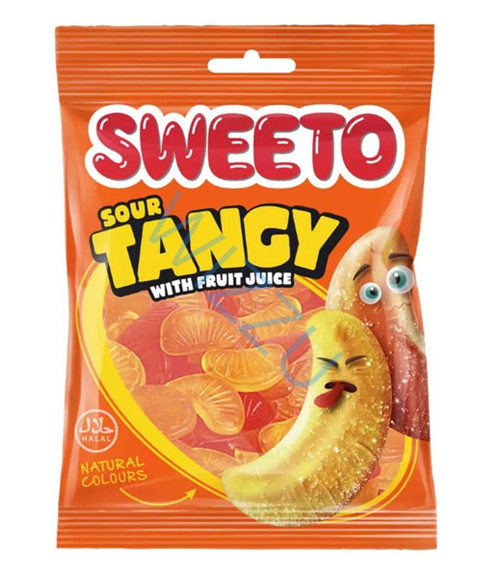 Мармелад жевательный SWEETO Кислые Дольки Мандарина 70г