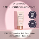 d'Alba, UV Essence Waterfull + Sunscreen, корректирующий розовый тон, SPF 50+, 50 мл (1,69 жидк. Унции)