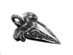 Подвеска серебряная Shark's Tooth AZP-024.