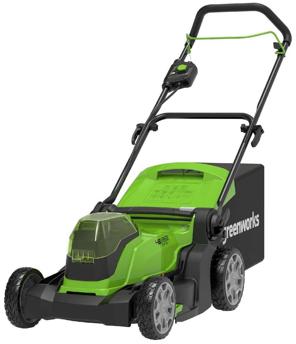 Газонокосилка аккумуляторная GREENWORKS G24X2LM41 2*24V, 41 см, без АКБ и ЗУ (2512607)