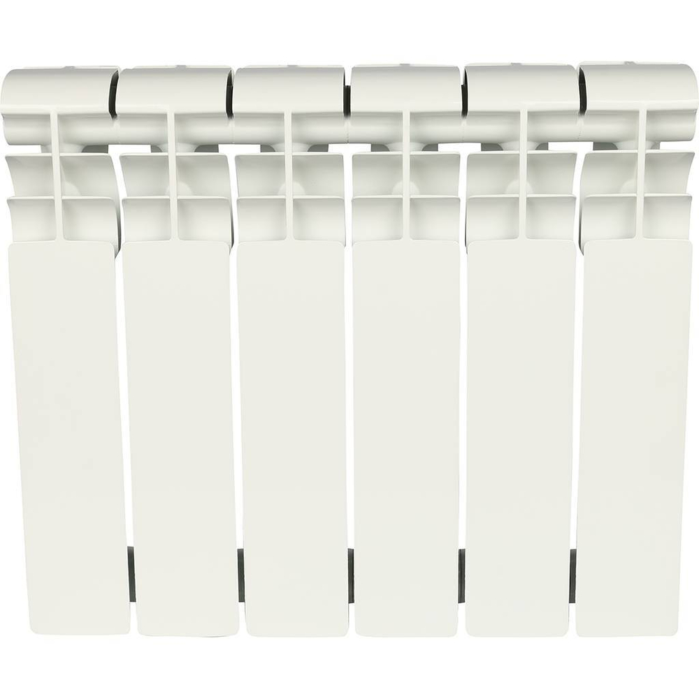 ROMMER Profi BM 350 (BI350-80-80-130)  6 секций радиатор биметаллический (RAL9016)