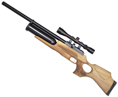 Винтовка пневматическая KRAL ARMS Puncher Maxi 3, Auto кал. 5,5мм орех (3 дж)