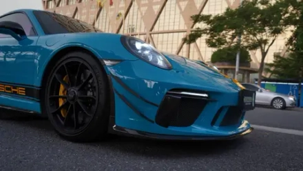 Карбоновая губа KARBEL для PORSCHE 911 991.2 GT3 2015–2020
