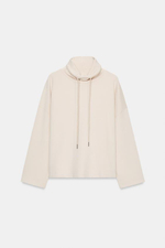 Свитшот из интерлока с эффектом «потертости» - ZARA