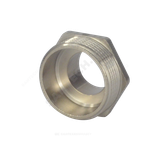 Ниппель латунь никель переходной Ду 32х25 (1 1/4"х1") НР SantechSystems