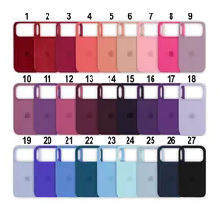 Чехол iPhone 18 Pro Silicone Case Color (в ассортименте)