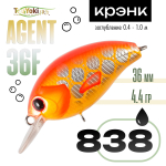 Воблер TsuYoki AGENT 36F (36мм, 4.4гр)