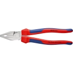 Плоскогубцы комбинированные особой мощности хромированные 225 мм Knipex 02 05 225