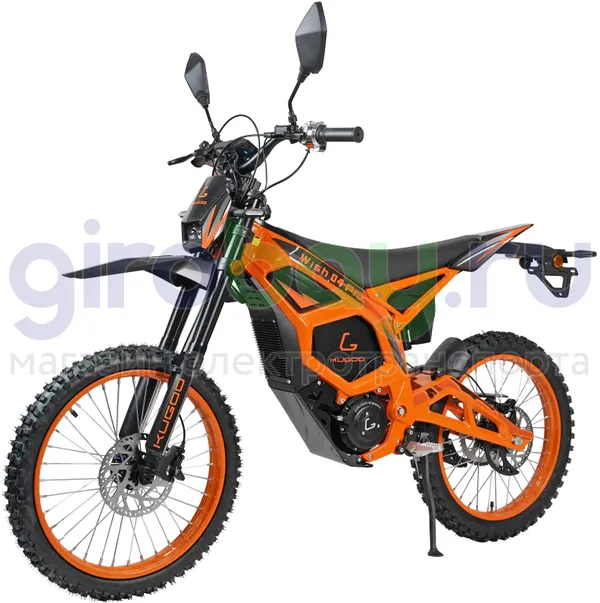 Электропитбайк KUGOO WISH 04 PRO 5000W (72V/36Ah) фото №1