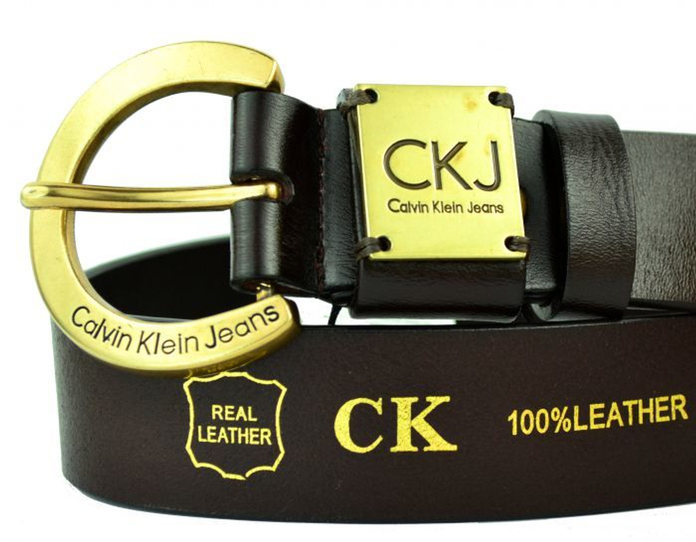 Мужской коричневый Celvin Klein (копия) 35brend-KZ-122