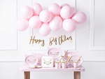 Гирлянда "С Днем Рождения" [Happy Birthday] (розовое золото) 62 см