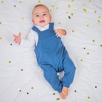 Комбинезон на лямках "Деним" 0+