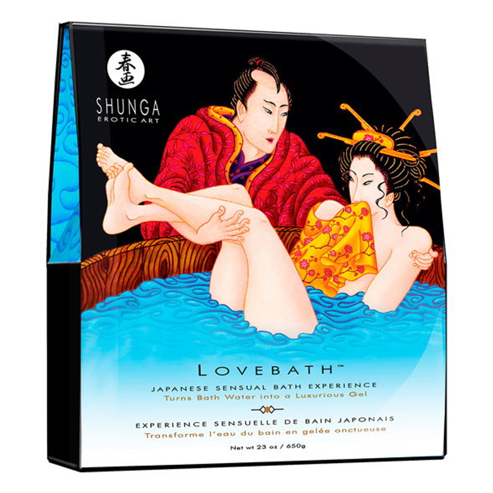 Соль для ванны Lovebath Ocean Temptations Океанское искушение, с эффектом загустения