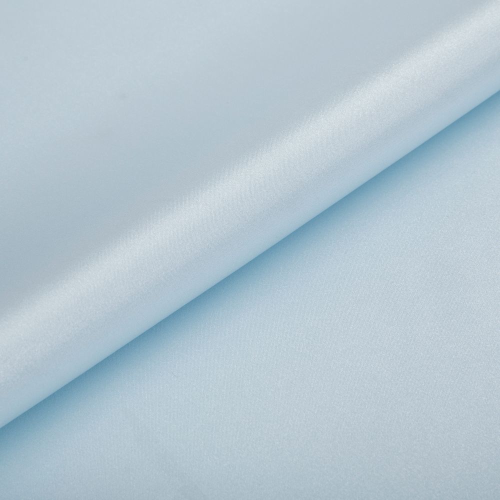 Ткань блузочная Poly satin 100 г/м², 100х145 см, 17 бл.голубой, Gamma PSS-001