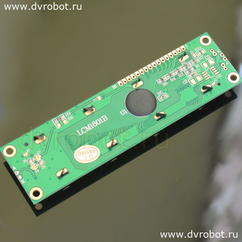 Дисплей LCM1601B - 5V - зеленый