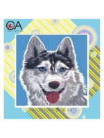 "Хаски"-4017К вышивка
