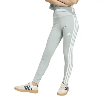 Брюки для девочки теннисные Adidas Girls 3-Stripes - wonder silver/white