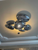 Ceiling design lamp Skydro by Artemide (6 lampshades)