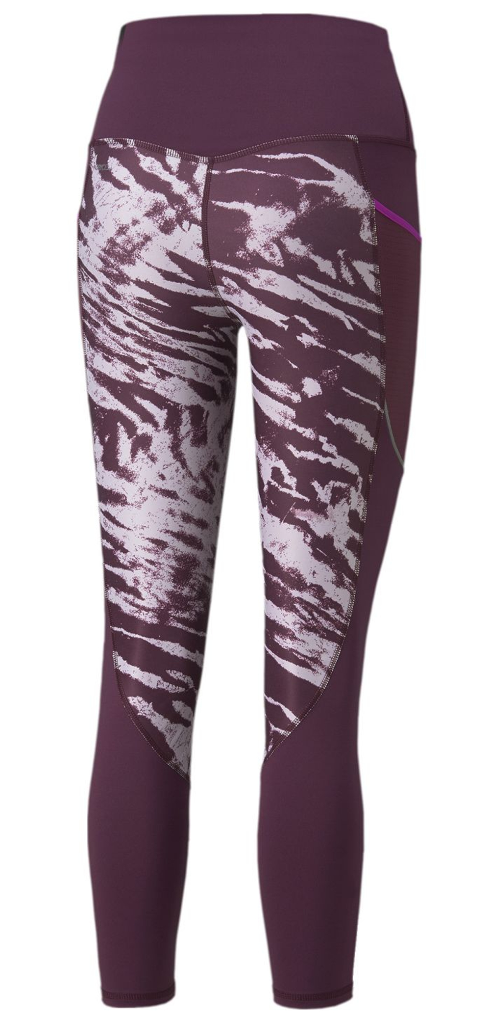 Легинсы Puma 5K Graphic High Waist 7/8 — puma black/stardust print