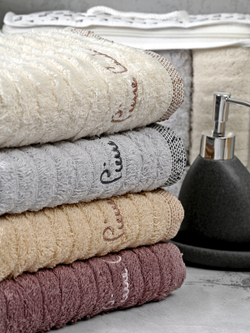 HAV00178 Набор полотенец для лица PIERRE CARDIN HOME из 4пр WAVE 50х90