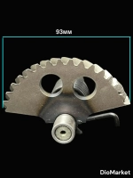 полумесяц кикстартера на скутер 157QMJ (длинна 141-150mm) (+пружина, втулка)