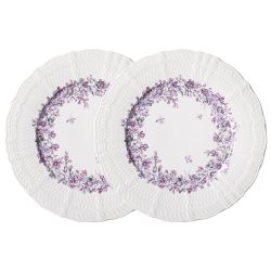 НАБОР ТАРЕЛОК ОБЕДЕННЫХ LEFARD "LILAC" 2 ШТ. 25,5 СМ (КОР=12НАБ.)