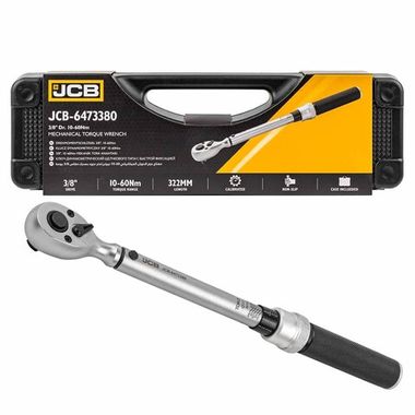 Ключ моментный 10-60Нм, 3/8'' JCB JCB-6473380