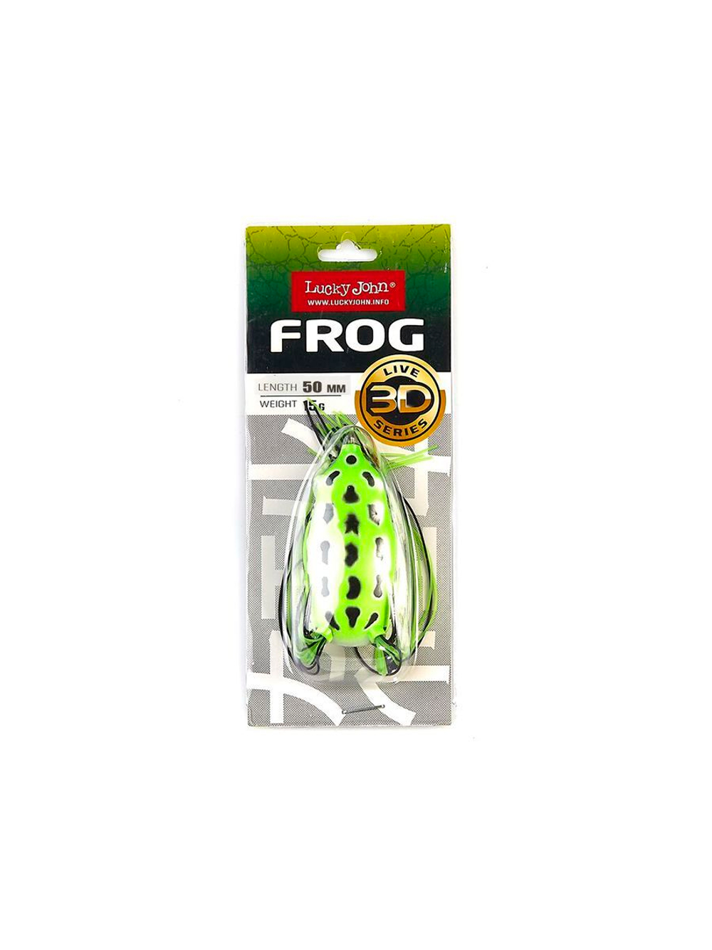 Приманка мягкая LJ 3D Series FROG 2.6in (06.50)/001 1 шт. в упак.