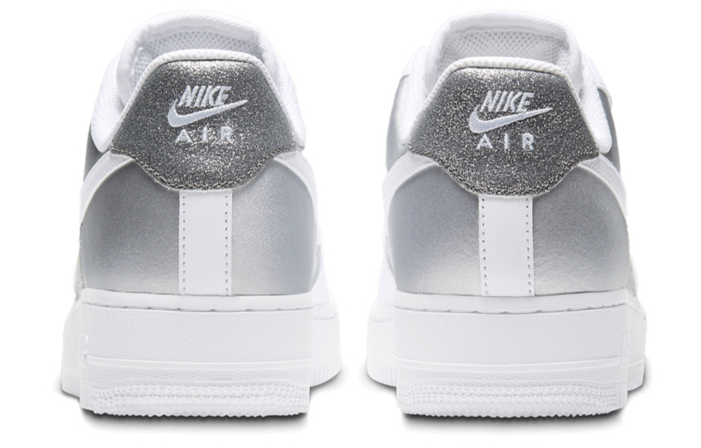 Nike Air Force 1 Low 07 White Metallic Silver Women"s