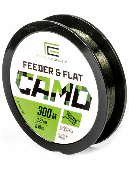 Леска монофильная Feeder Concept FEEDER &amp; FLAT Camo 300/027