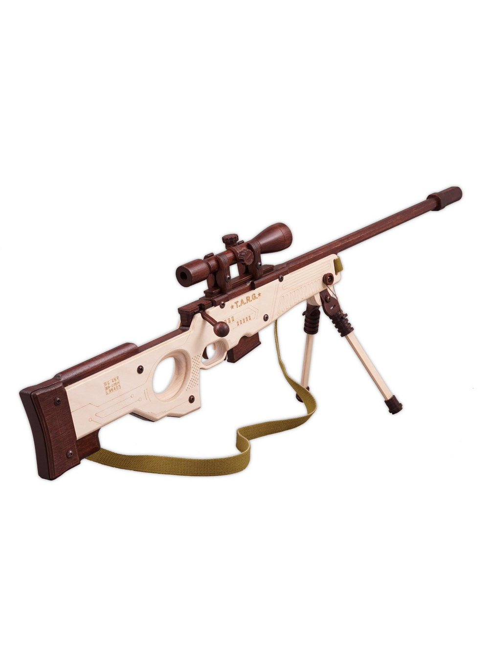 Деревянный конструктор Снайперская винтовка AWP (TARG)