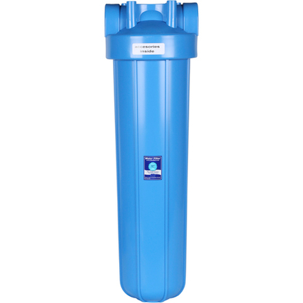 Корпус 20ВВ AquaFilter AQM вход 1 FH20B1-B-WB фильтр в сборе (колба, ключ, кронштейн, манометр) без картриджа