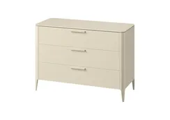 Комод Type oak 3 ящика ширина 120 см (молочный)