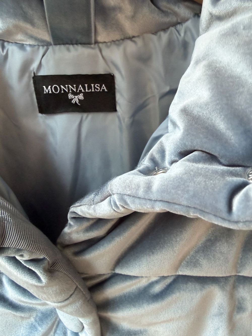 Бархатная куртка Monnalisa, 140