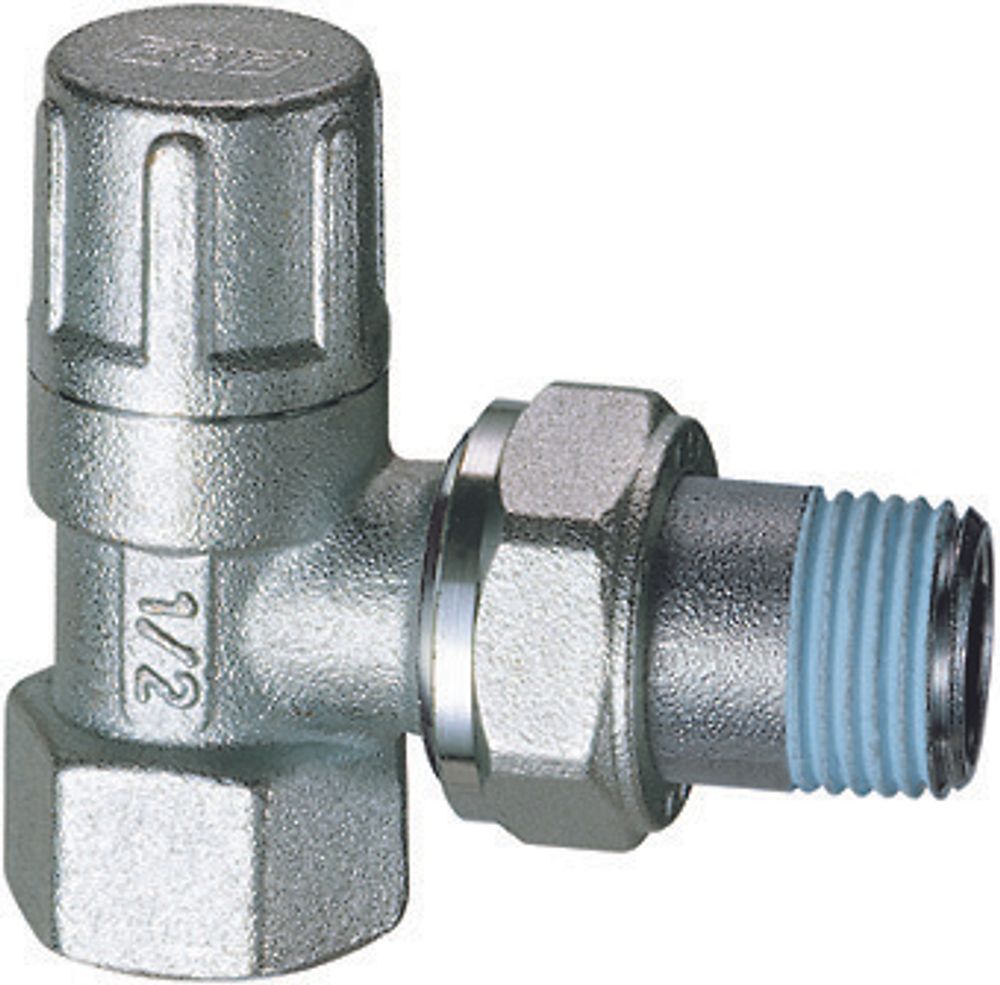 Вентиль запорный угловой 1/2" ВР, FV 1200 12