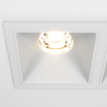 Встраиваемый светодиодный светильник Maytoni Alfa LED DL043-02-10W3K-D-SQ-W