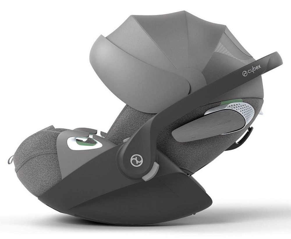 Коляска 3 в 1 Cybex Priam IV Chrome Brown complete и автокресло Cloud T i-Size Mirage Grey Plus Mirage Grey