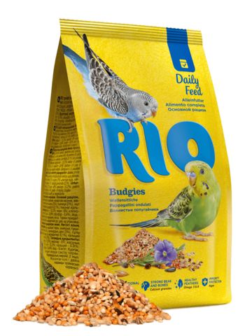 RIO корм для волнистых попугайчиков основной рацион 1 кг