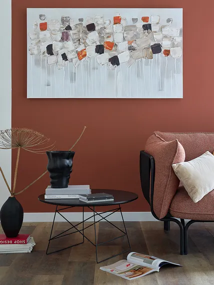 Панно декоративное Fleur, 140х80 см, бежевое