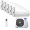 Мультисплит система на 5 комнат Midea MSFA2-09N8D6-I x 5 / M5OA2-42FRN8G1