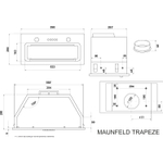 MAUNFELD TRAPEZE 602M BLACK