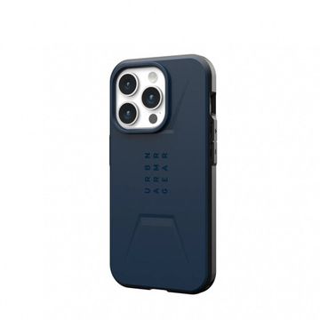 Чехол с поддержкой MAGSAFE Uag Civilian для iPhone 15 Pro 6.1", цвет синий (Mallard)