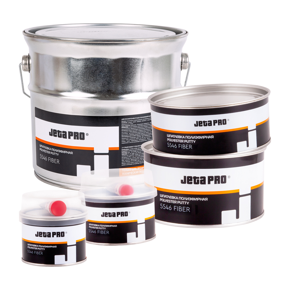 JETA PRO Шпатлевка FIBER со стекловолокном 1 кг