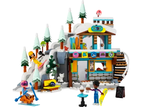 Конструктор LEGO Friends 41756 Каникулы: Лыжная трасса и кафе