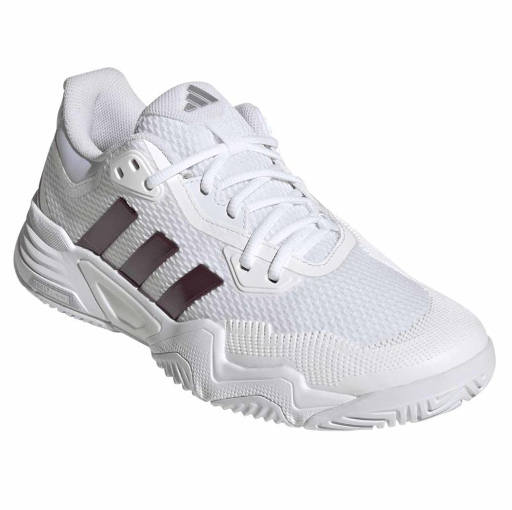 Теннисные кроссовки Adidas Solematch Control 2 M - cloud white/maroon/tech grey metallic
