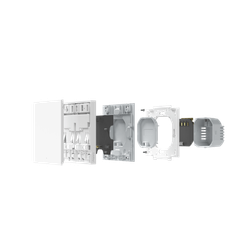 AQARA Умный настенный выключатель H1 EU(без нейтрали, 1 клавиша), модель WS-EUK01