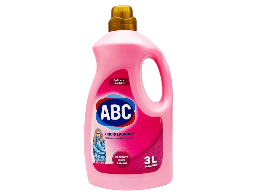 Жидкий Стиральный порошок ABC (деликатная стирка) 3л