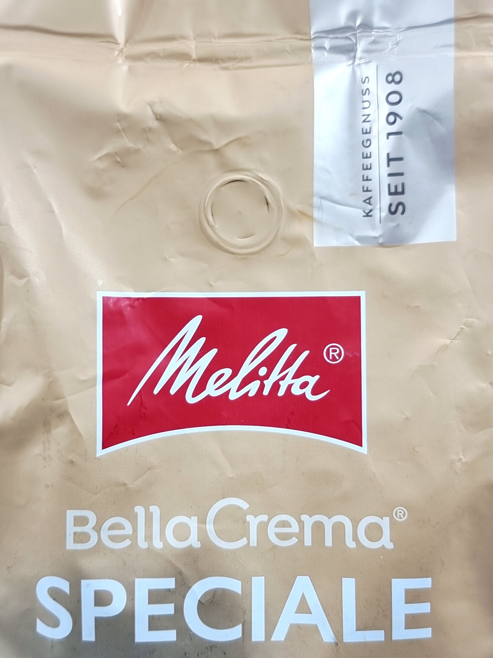 Кофе зерновой MELITTA Bella Crema "Speciale", 1 кг (срок 11.05.2027 )
